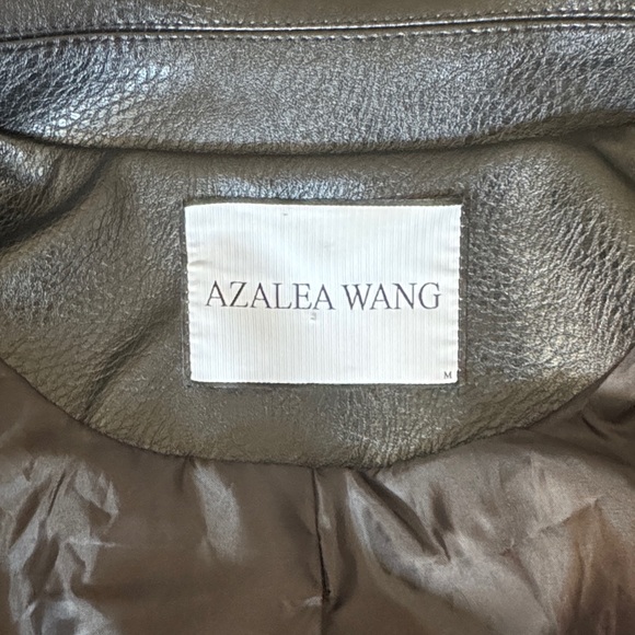 Azalea Wang Bell Sleeve Faux Leather Jacket - Picture 3 of 3